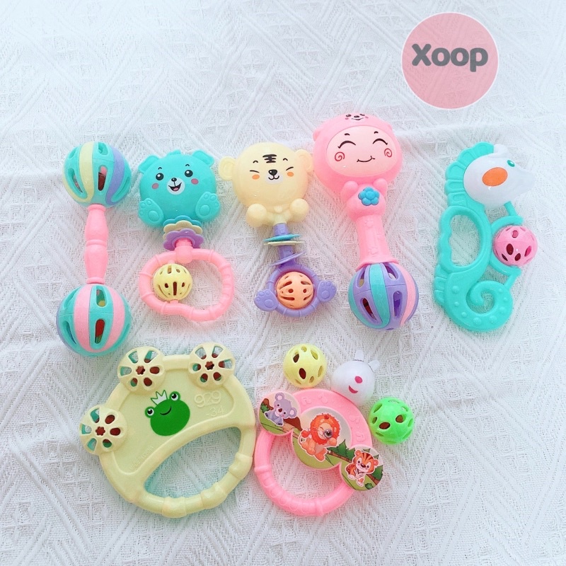 ĐỒ CHƠI !!! SÉT ĐỒ CHƠI XÚC SẮC 7 CHI TIẾT CHO BÉ LOẠI ĐẸP (SP001635 ) SHOP YẾN SHOP KIDSS