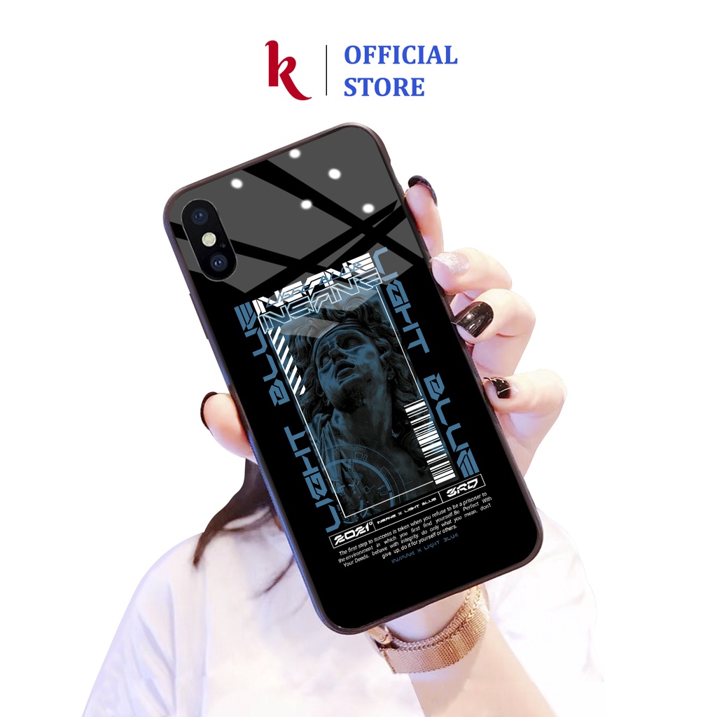 Ốp lưng iphone kính cao cấp độc đáo phá cách case 14plus 14 pro max 13 12 promax 11 mini 6 6s 7 8 plus x xr xs Se