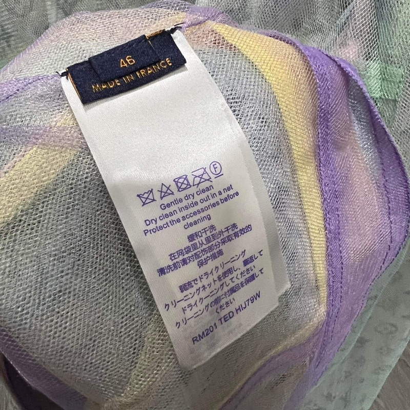 LV Jacket - Áo khoác Multicolor Monogram Tulle