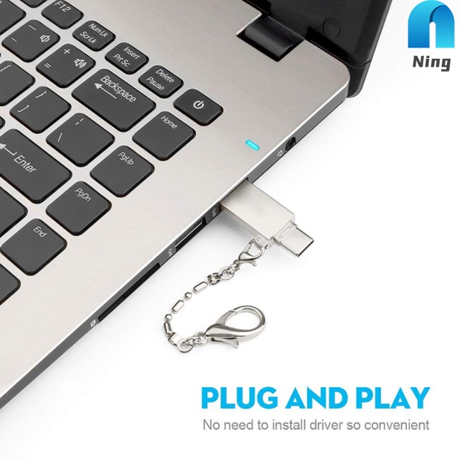 Đầu Đọc Thẻ Nhớ USB 3.1 Type-C / USB 2.0 TF / Micro SD 2 Trong 1