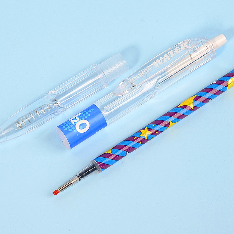 Bút gel Kookei H2O trong suốt tối giản - Cỡ ngòi 0.5mm
