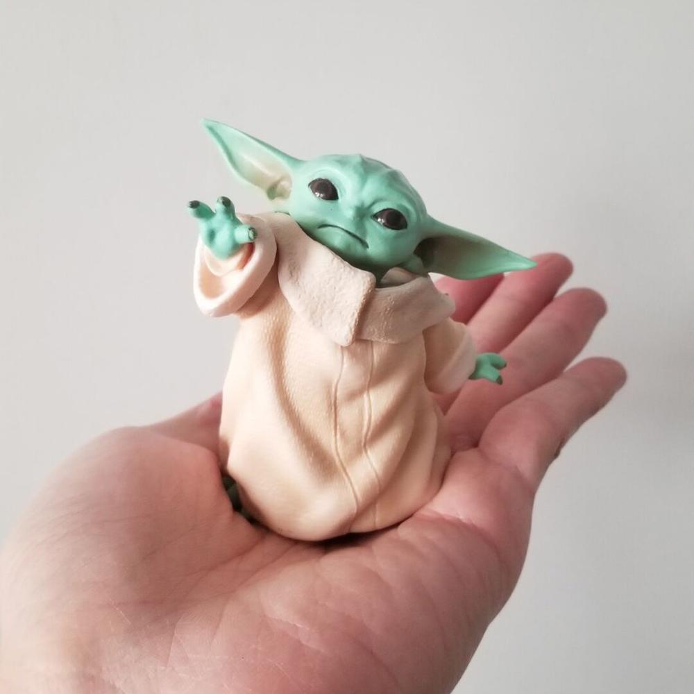 Mô Hình Đồ Chơi Nhân Vật Yoda Trong Phim Star Wars 8cm