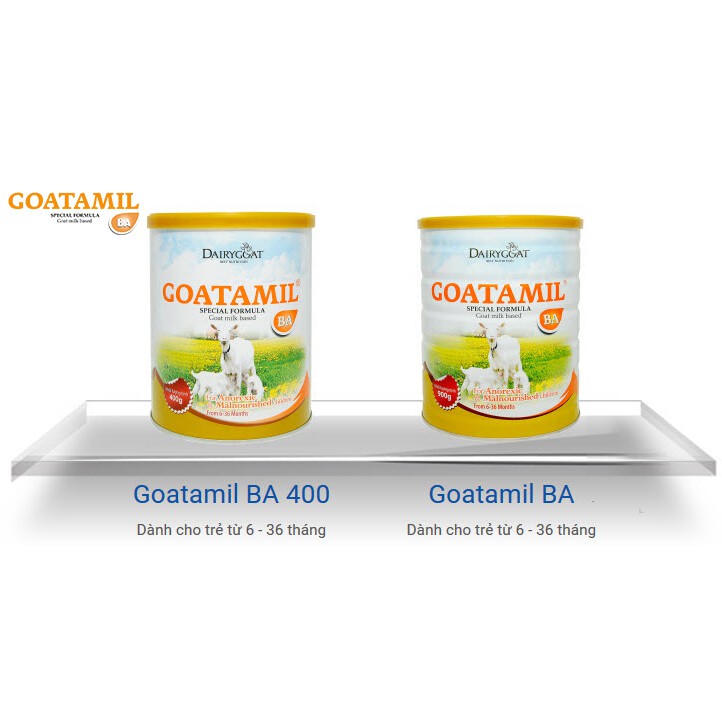 [Mã 267FMCGSALE giảm 8% đơn 500K] [CHÍNH HÃNG] Sữa Dê Goatamil BA 800g