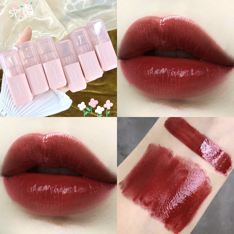 Son Bóng Dưỡng Ẩm Daimanpu Màu Hồng Lâu Trôi Dành Cho Nữ