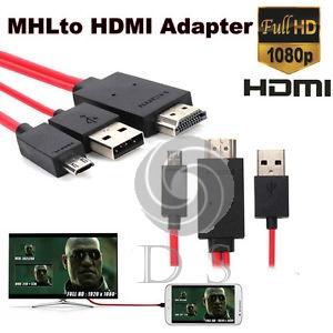 Cáp kết nối điện thoại samsung với hdmi 1080p hd tv