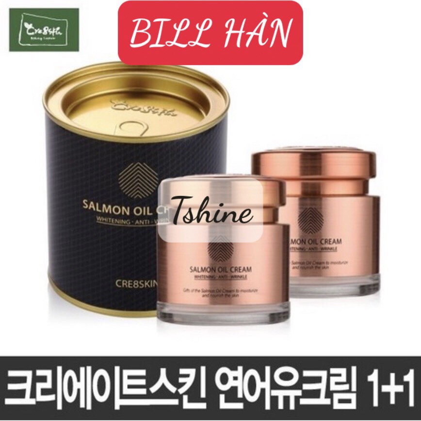 Kem cá hồi 💖[BILL HÀN]💖 Kem cá hồi Kem cá hồi Salmon Oil Cream Cre8skin Hàn Quốc 80g