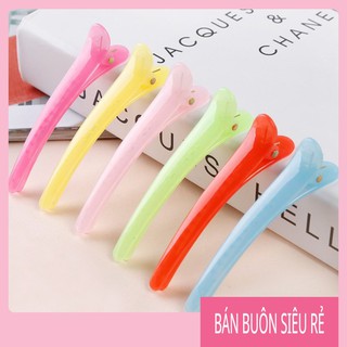 Kẹp tóc mỏ vịt nhiều màu sắc xinh xắn
