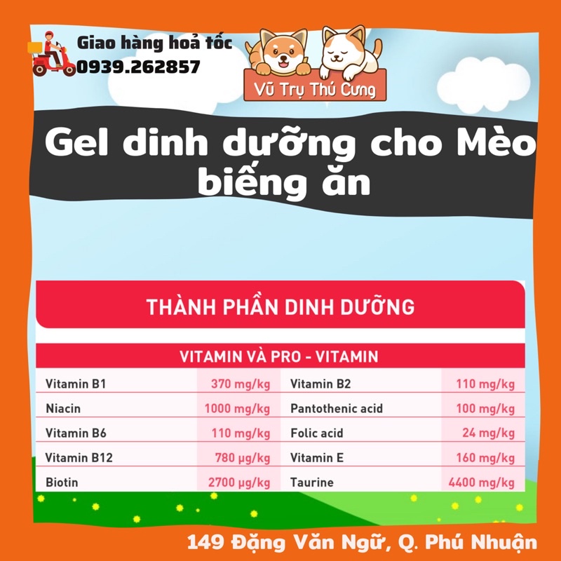 Gel dinh dưỡng cho mèo biếng ăn Beaphar từ Hà Lan