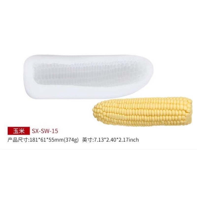 Khuôn silicon trái bắp lớn