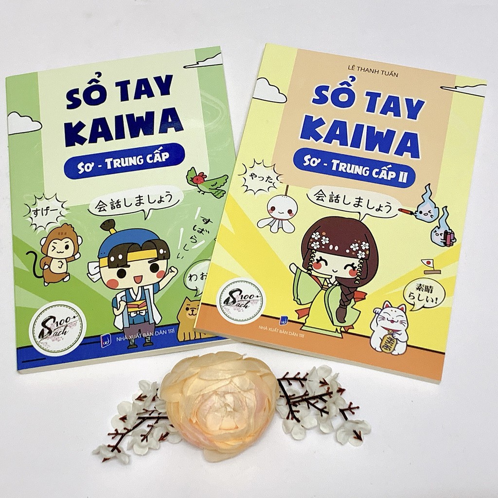 Sách - Combo Sổ tay Kaiwa Sơ - Trung cấp I + II