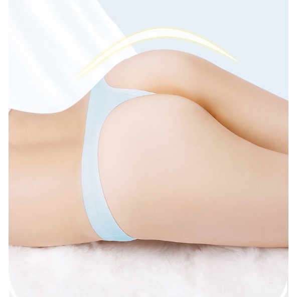 Quần lót nữ lọt khe su đúc không viền cạp ép họa tiết dễ thương đáy quần 100% cotton thoáng khí thấm hút ẩm NORICHIP.