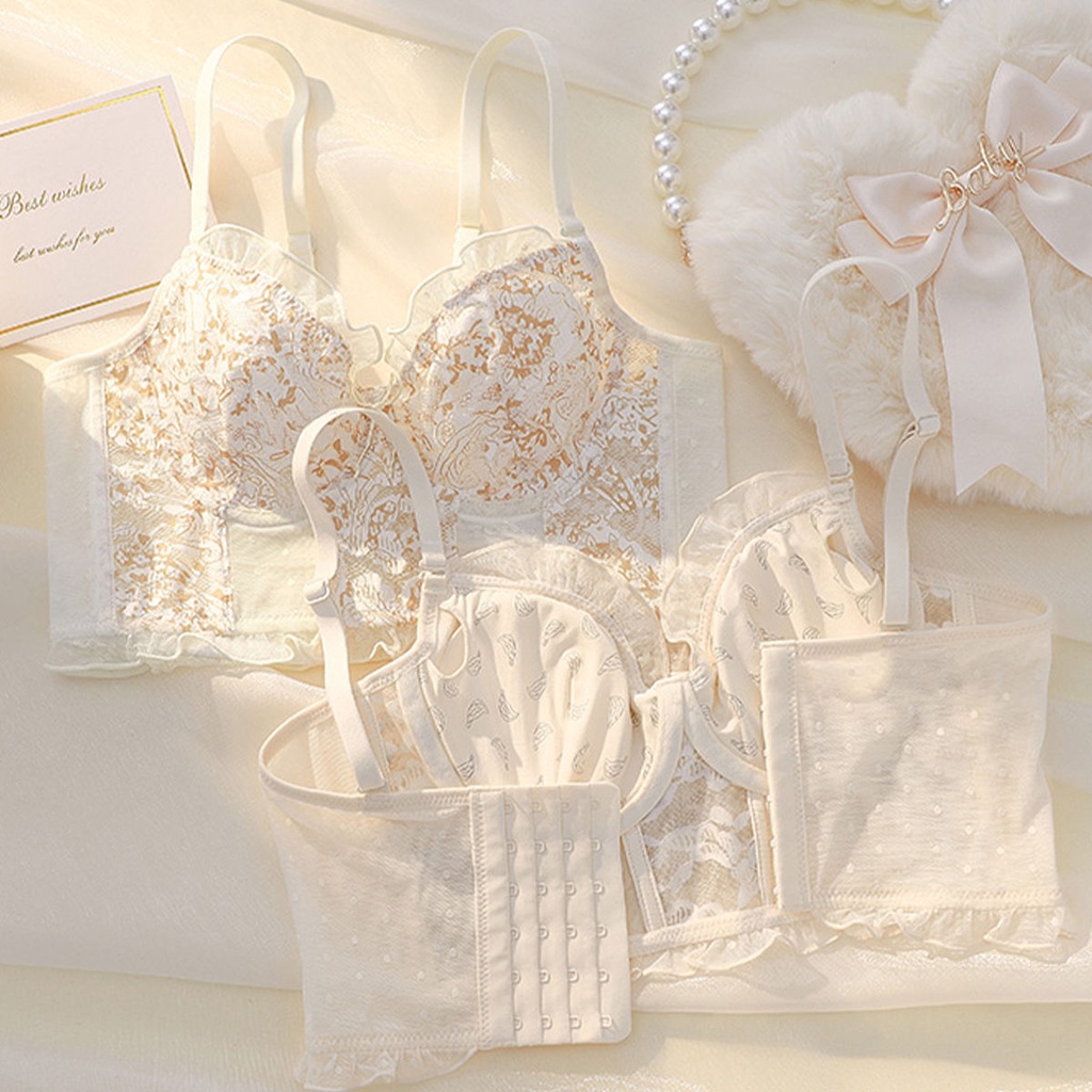 Áo Ngực Ren Siêu Mỏng Cỡ Lớn Chống Chảy Xệ Tùy Chỉnh Thời Trang Mùa Hè Cho Nữ