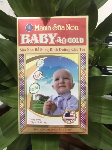 MAMA SỮA NON CHO BÉ BIẾNG ĂN CHẬM TĂNG CÂN BAYBY A0 GOLD 120G