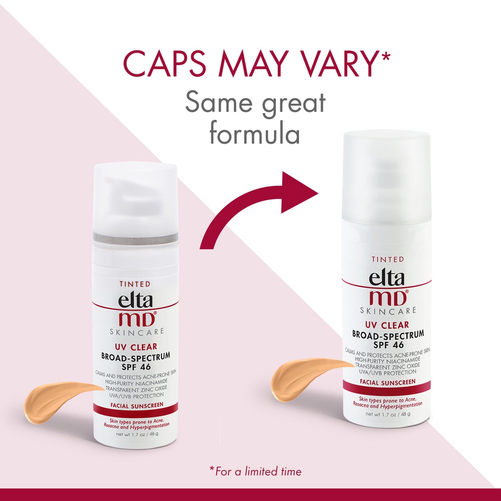 [CÓ MÀU/KHÔNG MÀU 48g] Kem chống nắng vật lý lai hóa học Elta MD SPF 46
