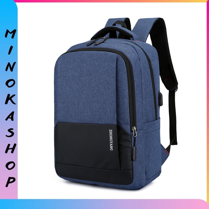Balo đựng laptop đi làm đi học chống nước chống sốc MINOKA BL12