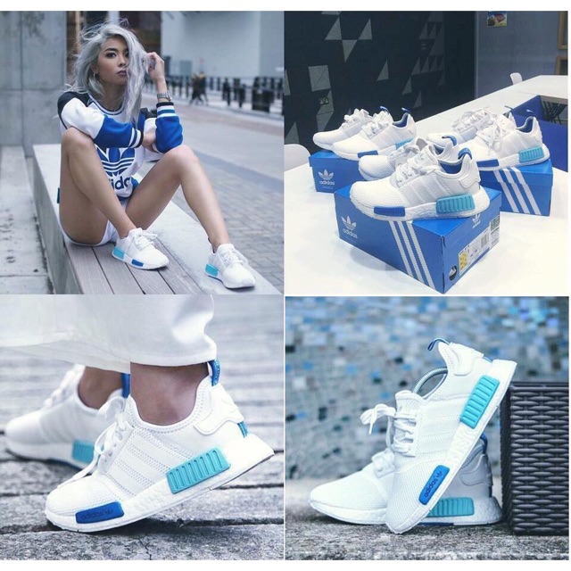Giày thể thao NMD R1 2017-WHITE BLUE