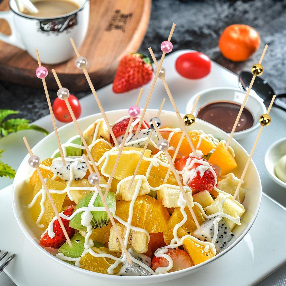 Set 100 Nĩa Ăn Trái Cây / Salad Dùng Một Lần Tiện Lợi