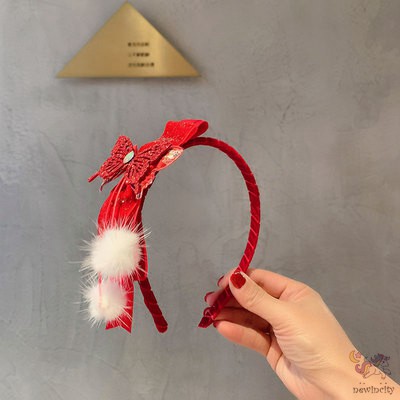 (Mới) Băng Đô Nơ Thiết Kế Đáng Yêu Cho Bé Gái