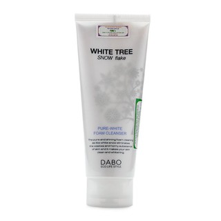 Sữa rửa mặt Dabo White Tree Snow Flake 150ml