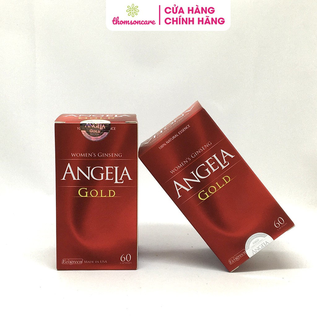 Sâm Angela Gold hỗ trợ tăng cường sinh lý nữ giúp đẹp da, trẻ lâu - Có tem tích điểm