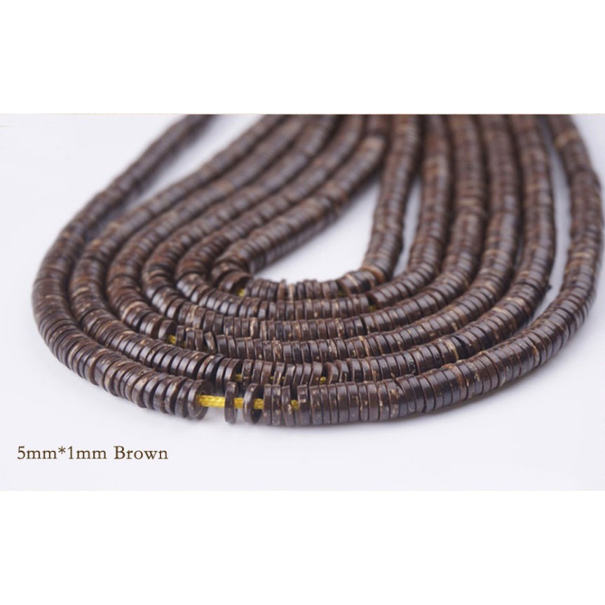 Chuỗi 108 Hạt Đá Tròn 6/8/10mm Làm Trang Sức Thủ Công