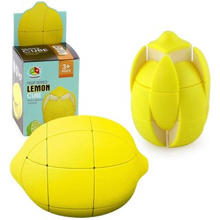 Đồ Chơi Rubik Trái Cây - Rubik 3x3 Hình Trái Chanh Vàng Fanxin Lemom