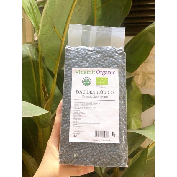 Đậu đen hữu cơ Vinamit 1kg