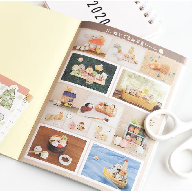 Sổ Tay Sticker Nhãn Dán Trang Trí Nhật Ký Kế Hoạch Kawaii Nhật Bản