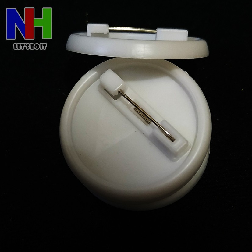 100 Phôi làm huy hiệu 3.2cm cài áo - balo