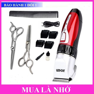 Tông Đơ Hớt Tóc Trẻ em, Cho Bé JICHEN 0817 TẶNG Bộ Kéo Cắt Tỉa
