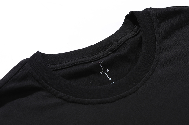 Áo Thun Cotton Ngắn Tay Dáng Rộng In Hình Xương Rồng Graffiti Cá Tính Dễ Phối Đồ Cho Nam Nữ