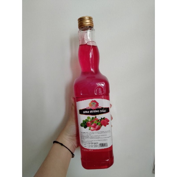 Siro Dâu chai 1 lít
