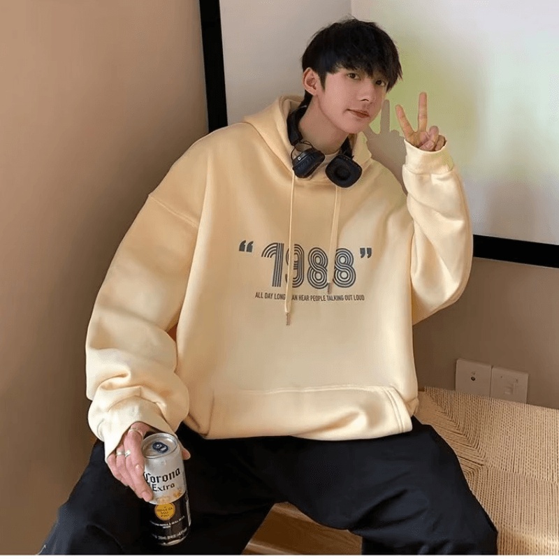 Áo hoodie In Họa Tiết Hoạt Hình Thời Trang Hàn Quốc Chất Lượng Cao Size M-5XL