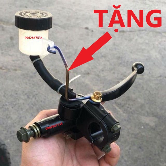 Tặng bát bình dầu titan - Tay thắng bình dầu rời dùng cho mọi loại xe thắng đĩa - dochoixemay