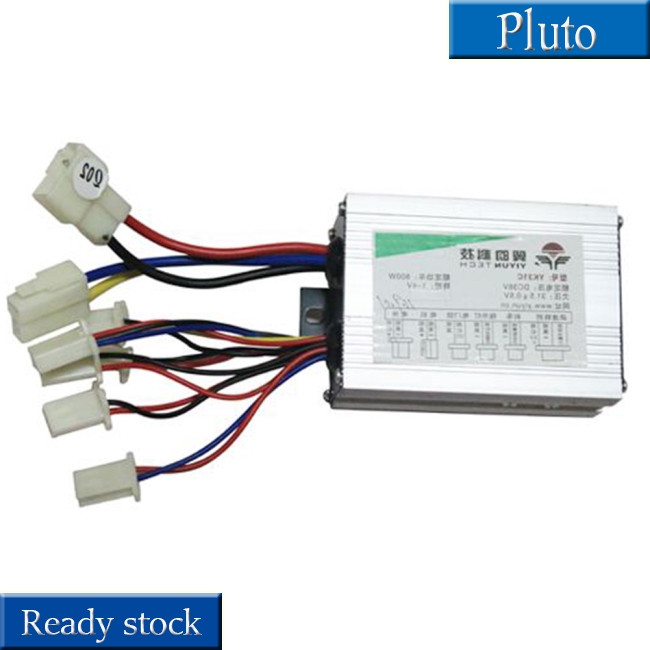 Bộ Điều Khiển Động Cơ Không Chổi Than 12v / 24v / 36v / 48v 500w Dc Cho Xe Đạp Điện