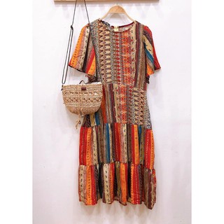 VANILA - Váy thổ cẩm style boho