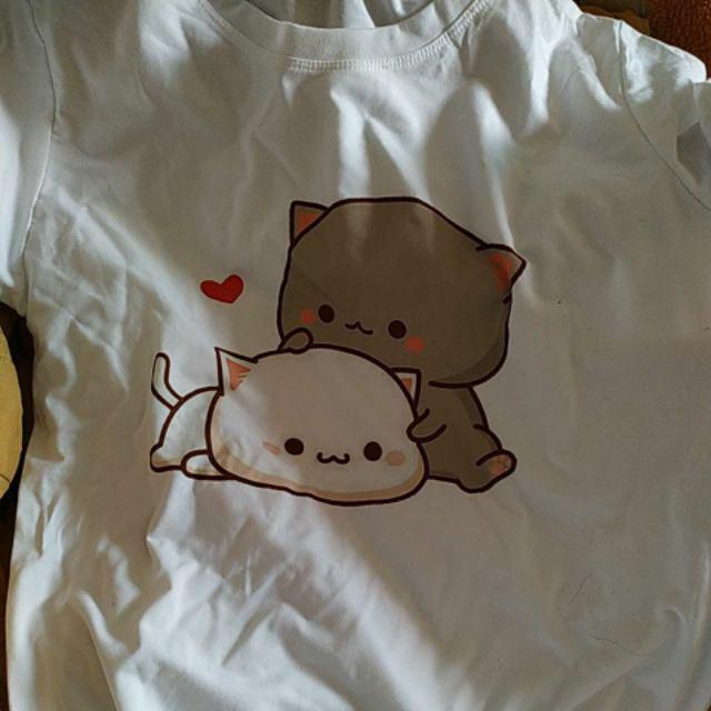 Áo đôi mèo yêu