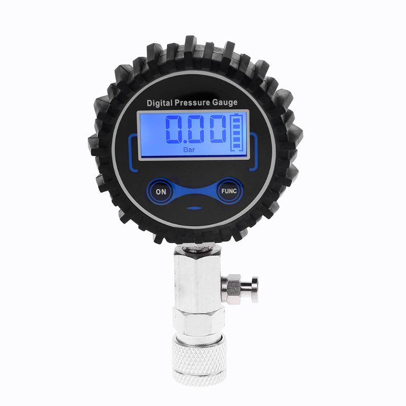 Bộ Dụng Cụ Kiểm Tra Áp Suất Khí Gas Kỹ Thuật Số Kèm Bộ Chuyển Đổi Chuyên Dụng Cho Xe Hơi /