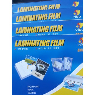 Giấy ép Plastic 13x18 - 37 MIC