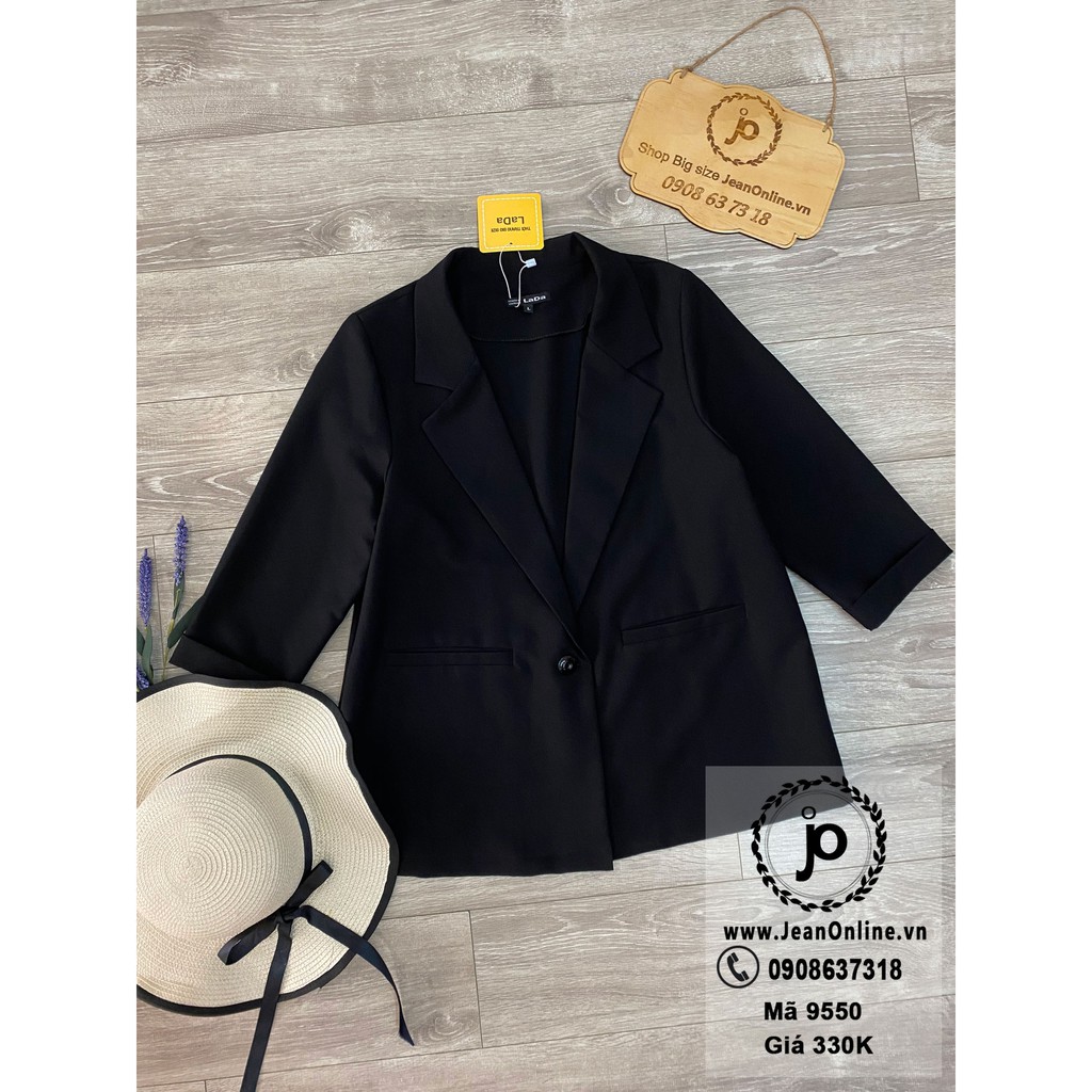 Áo khoác blazers big size (MS 9550), vest ngoại cỡ | BigBuy360 - bigbuy360.vn