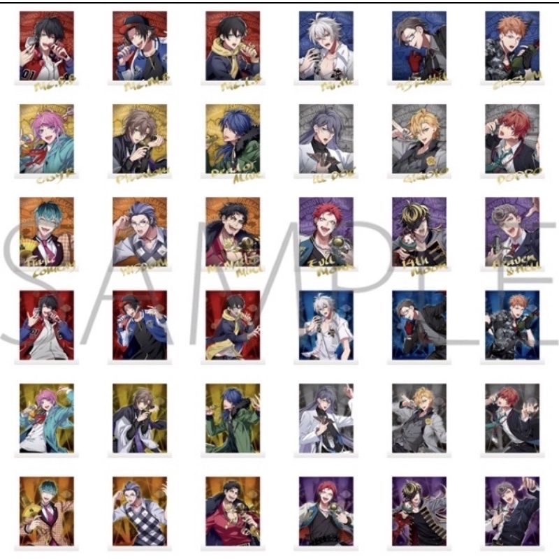 Thẻ polaroid hypnosismic rap battle