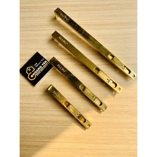 Chốt âm cổng bằng đồng, chốt âm cửa gỗ bằng đồng EL dài 15 - 20 - 25 - 30cm