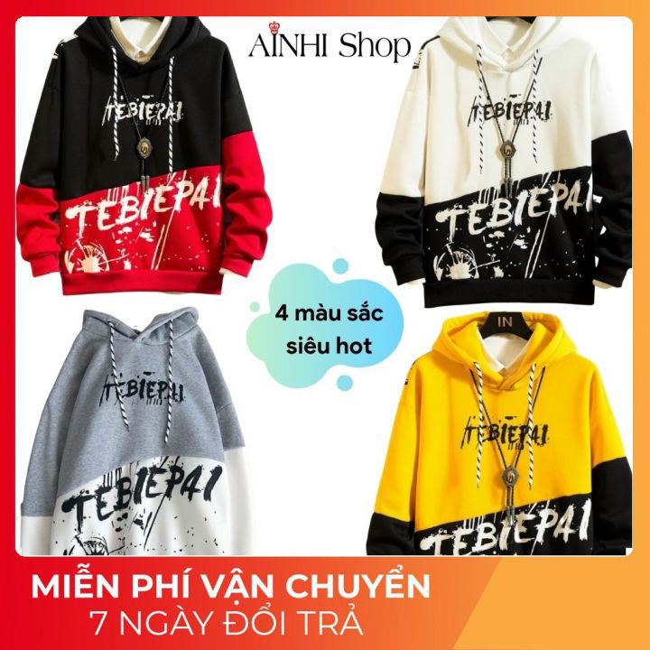Áo hoodie ❤️FREESHIP❤️ Áo Khoác Hoodie Nam Nữ - mẫu Tebiepal Free Size Dưới 65KG | BigBuy360 - bigbuy360.vn