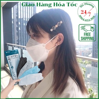Combo 50 chiếc khẩu trang 4 lơp KF94 Unimask kháng khuẩn và chống bụi mịn hàng cao cấp hàn quốc