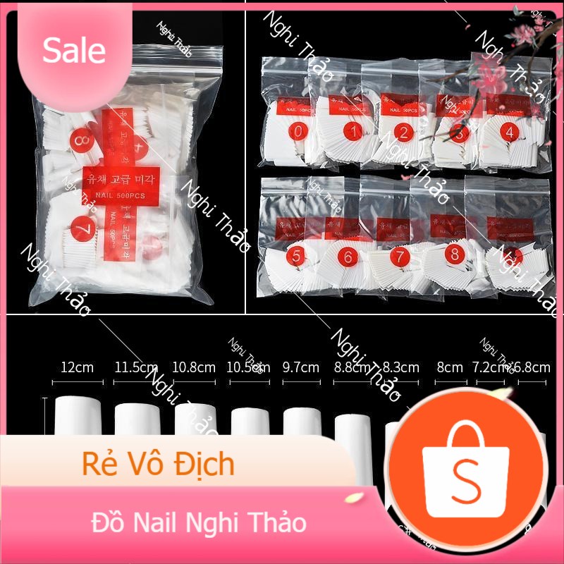 Móng tip tre , móng tip ống tre