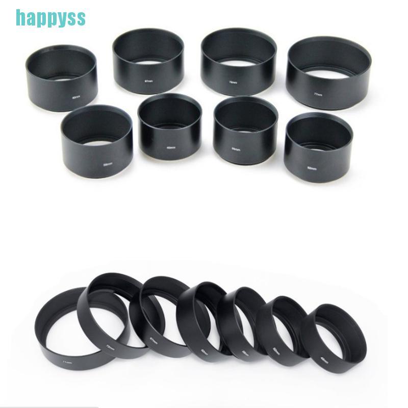 【hap】1pc long Metal LENS HOOD for Canon Nikon Sony for Olympus Pentax camera lens