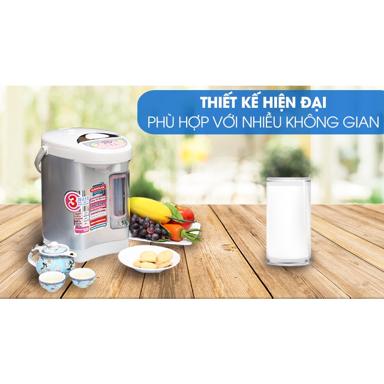 Bình thủy điện Sunhouse SH 1535 3.5 lít