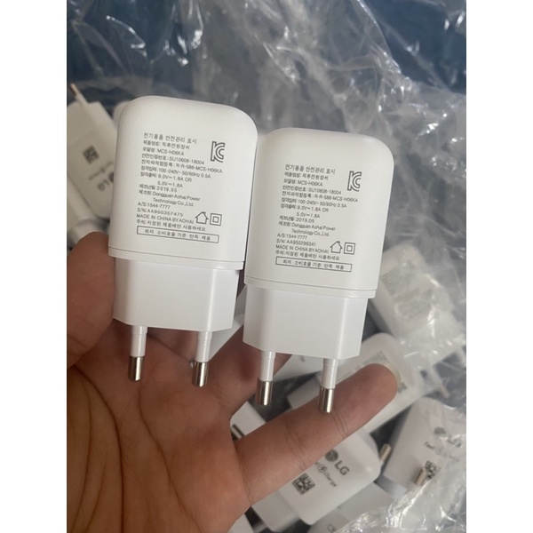 Sạc nhanh máy LG V50, V60, V30, V20 hàng zin bóc máy