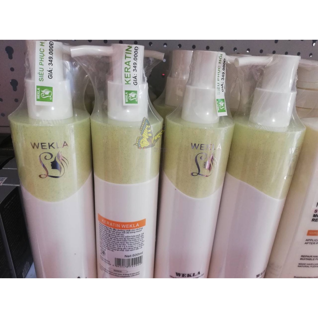 KERATIN WEKLA  PHỤC HỒI TÓC HƯ TỔN NẶNG 500ml