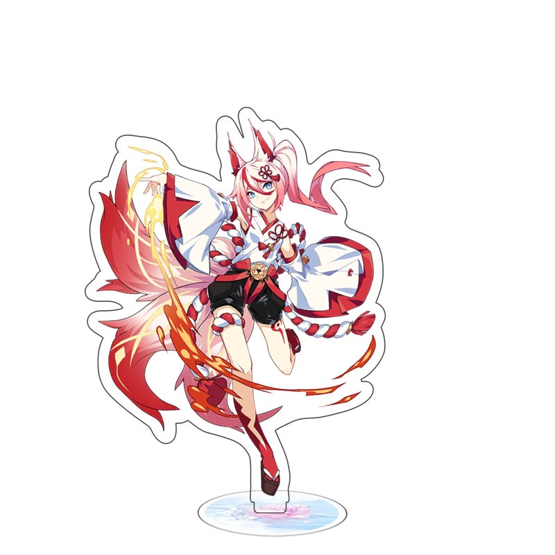 Nhân Vật Game Honkai Impact 3 Bằng acrylic Hai Mặt